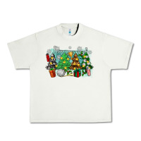 Pistachio christmas trees with tennis Urban Heavy Tee - Zillion Design Studio