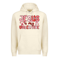 Sandshell jesus is my valentine Premium Hoodie - MaliasSmallBusiness