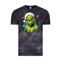 Cloud Black Grinch Vintage Tee - Unal Design