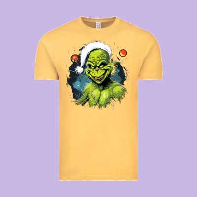 Grinch Vintage Tee Designed By Unal Design