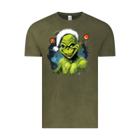 Vintage Olive Grinch Vintage Tee - Unal Design