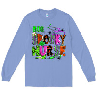 Colony Blue one spooky nurse Long Sleeve Tee - Zillion Design Studio