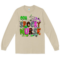 Mushroom one spooky nurse Long Sleeve Tee - Zillion Design Studio