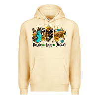 Pina Colada peace love jesus Premium Hoodie - AdoDesignShop