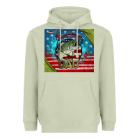 Reel Cool Dad Fishing Heavyweight Hoodie | Teevron