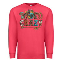 Cardinal rodeo crazy bucking bronco cowboy Premium Sweatshirt - Artiststas