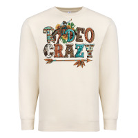 Sandshell rodeo crazy bucking bronco cowboy Premium Sweatshirt - Artiststas