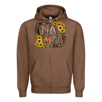 Chestnut mama western Zipper Hoodie - RacoonDesign