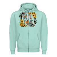 Seafoam mama western Zipper Hoodie - RacoonDesign
