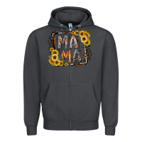 Smoke mama western Zipper Hoodie - RacoonDesign
