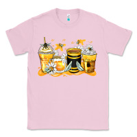 Bubblegum Pink bumble bee coffee cups Classic Tee - Zillion Design Studio