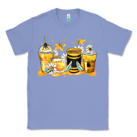 Colony Blue bumble bee coffee cups Classic Tee - Zillion Design Studio