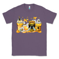 Lavender bumble bee coffee cups Classic Tee - Zillion Design Studio