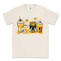 Natural bumble bee coffee cups Classic Tee - Zillion Design Studio