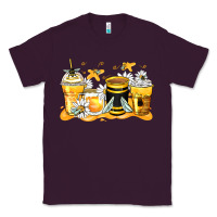 Plum bumble bee coffee cups Classic Tee - Zillion Design Studio