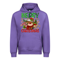 Tulip merry christmas deer Urban Hoodie - MaliasSmallBusiness