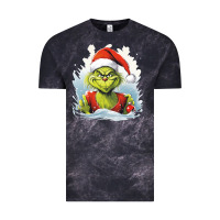 Cloud Black Grinch Vintage Tee - Unal Design