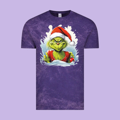 Grinch Vintage Tee Designed By Unal Design
