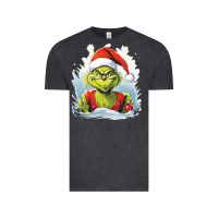 Vintage Black Grinch Vintage Tee - Unal Design