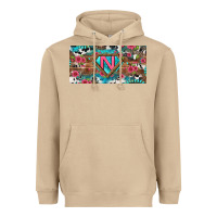 Mushroom super nurse license plate Heavyweight Hoodie - BundleAndBundleShop
