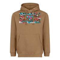 Toasted Coconut super nurse license plate Heavyweight Hoodie - BundleAndBundleShop