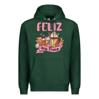 Sports Green mexican new year Premium Hoodie - MaliasSmallBusiness