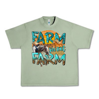 Oil Green farm sweet farm with horses Urban Heavy Tee - texasbilliewilder