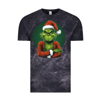 Cloud Black Grinch Vintage Tee - Unal Design
