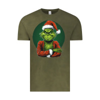 Vintage Olive Grinch Vintage Tee - Unal Design