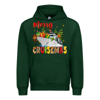 Forest Green merry cruisemas Urban Hoodie - MaliasSmallBusiness