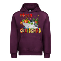 Mauve Wine merry cruisemas Urban Hoodie - MaliasSmallBusiness