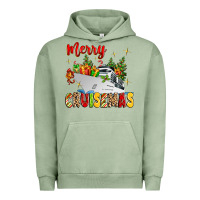 Pigment Oil Green merry cruisemas Urban Hoodie - MaliasSmallBusiness