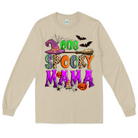 Mushroom one spooky mama Long Sleeve Tee - Zillion Design Studio