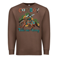 Chestnut cowboy take me away rodeo Premium Sweatshirt - Artiststas