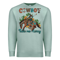 Seafoam cowboy take me away rodeo Premium Sweatshirt - Artiststas