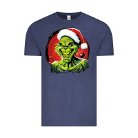 Vintage Denim Grinch Vintage Tee - Unal Design