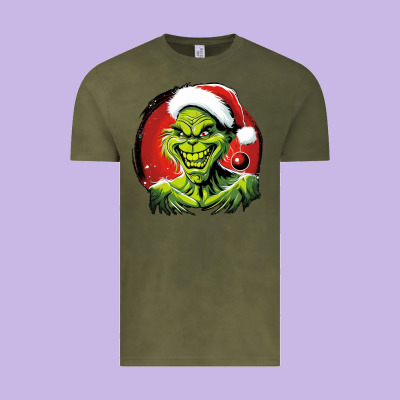 Grinch Vintage Tee Designed By Unal Design