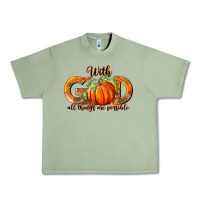 With God All Thing Are Possible Urban Heavy Tee | Teevron