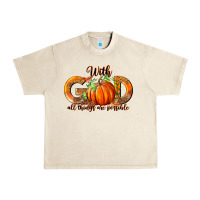 Sandshell With God All Thing Are Possible Urban Heavy Tee - RanaPortraitStore