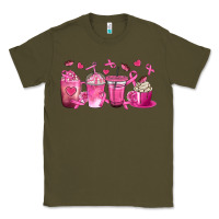 Army Green Breast Cancer Coffee Cups Classic Tee - texasbilliewilder