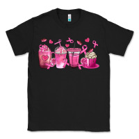 Black Breast Cancer Coffee Cups Classic Tee - texasbilliewilder