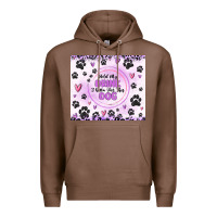 Chestnut hold my drink i gotta pet this dog Premium Hoodie - MaliasSmallBusiness