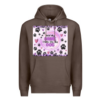 Coffee hold my drink i gotta pet this dog Premium Hoodie - MaliasSmallBusiness
