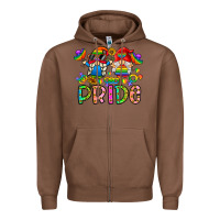 Chestnut pride Zipper Hoodie - CowhideDigitalArt