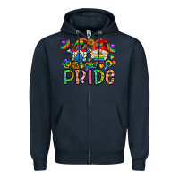 Navy pride Zipper Hoodie - CowhideDigitalArt