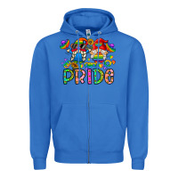 True Royal pride Zipper Hoodie - CowhideDigitalArt