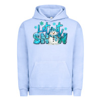 Pigment Grape Ice let it snow winter snowman Urban Hoodie - MaliasSmallBusiness