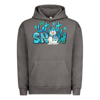Pigment Tornado let it snow winter snowman Urban Hoodie - MaliasSmallBusiness