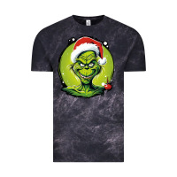 Cloud Black Grinch Vintage Tee - Unal Design