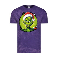 Cloud Purple Grinch Vintage Tee - Unal Design